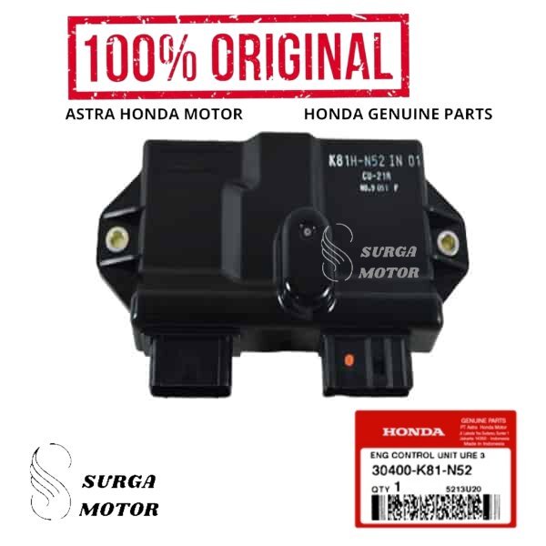 ECU ECM CDI Engine Control Unit Untuk  New Beat FI eSP K81 non ISS Non Idling Stop .      . 30400-K8
