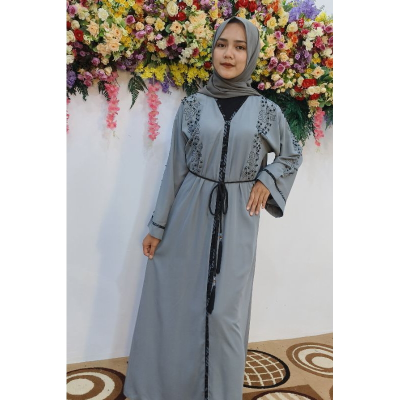 Abaya dubai mute mutiara