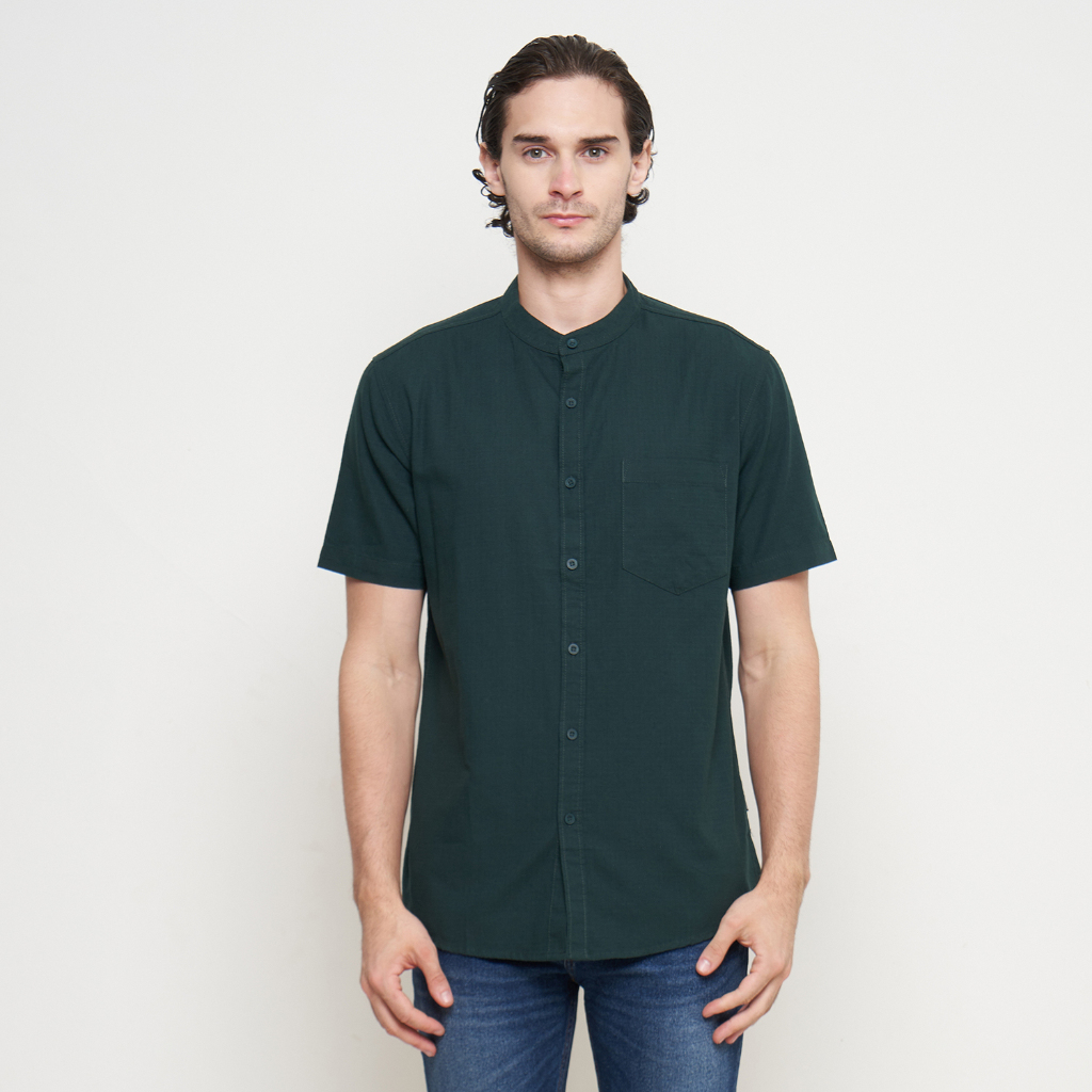 GABRIELLE KEMEJA KOKO LENGAN PENDEK REGULAR FIT BBDC411J0124