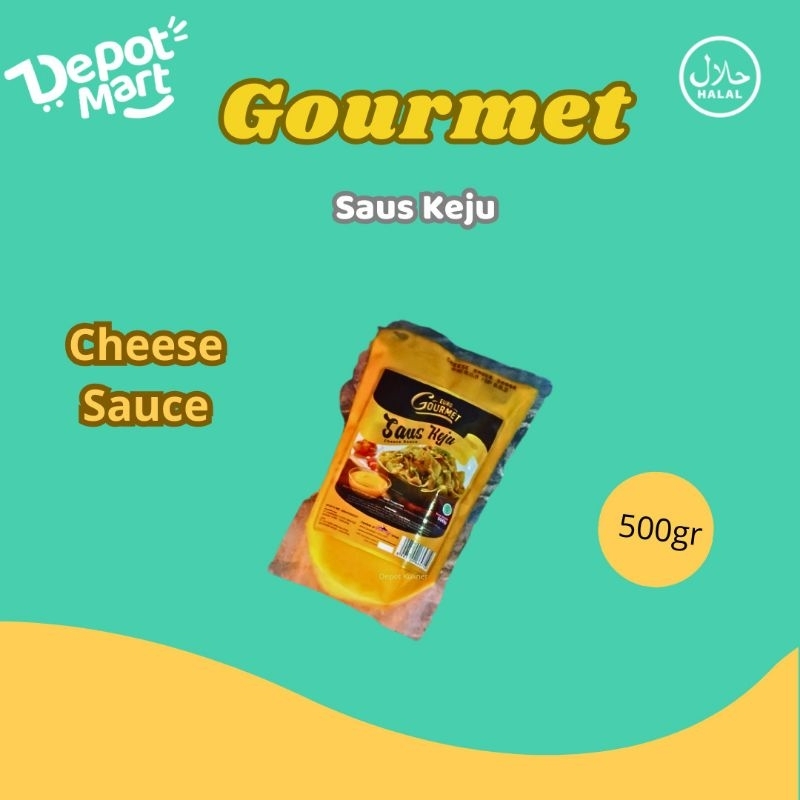 

Saus Keju Euro Gourmet isi 500 Gram Depot Kuliner