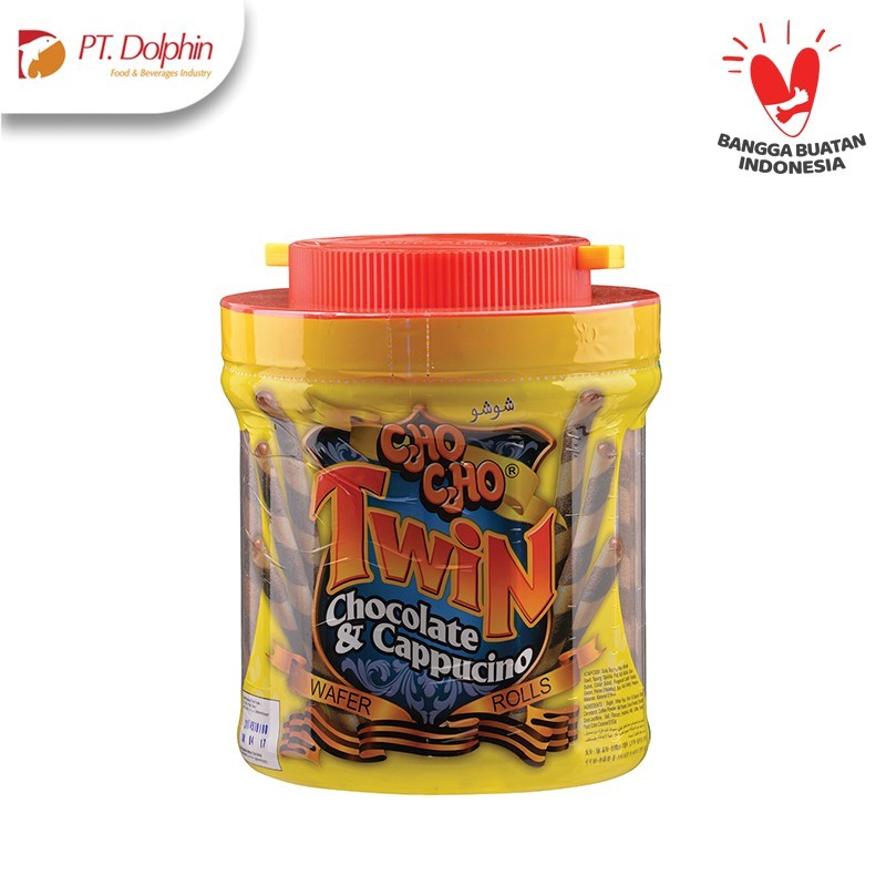 

Cho Cho Wafer Stick Twin Chocolate-Cappucino 500gr