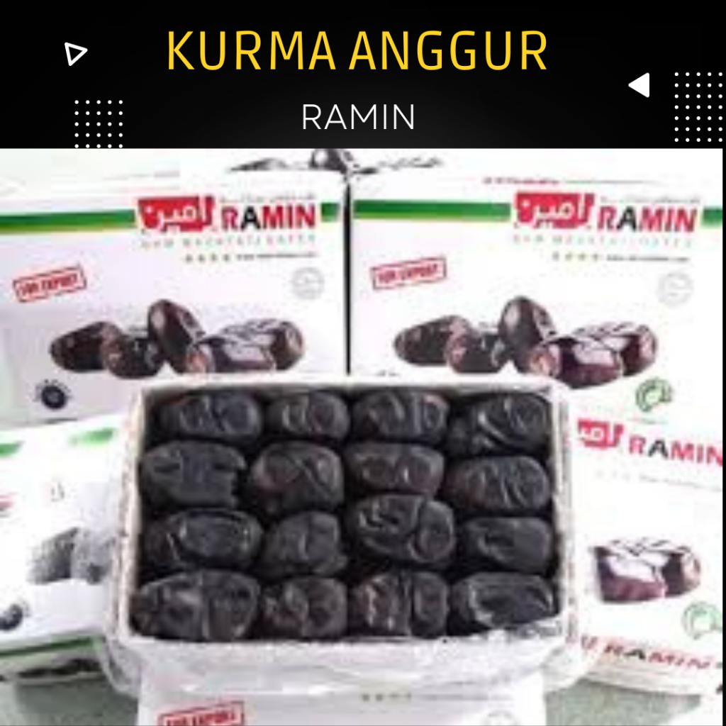 

Kurma Bam Anggur Premium Black Ramin 500 Gram
