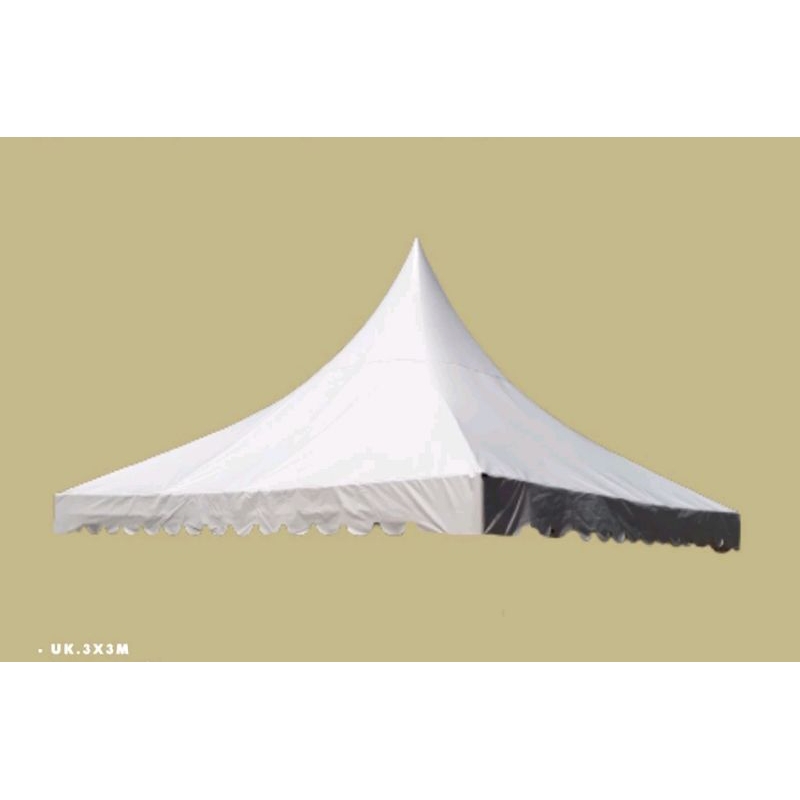 Atap/cover tenda cafe/kerucut