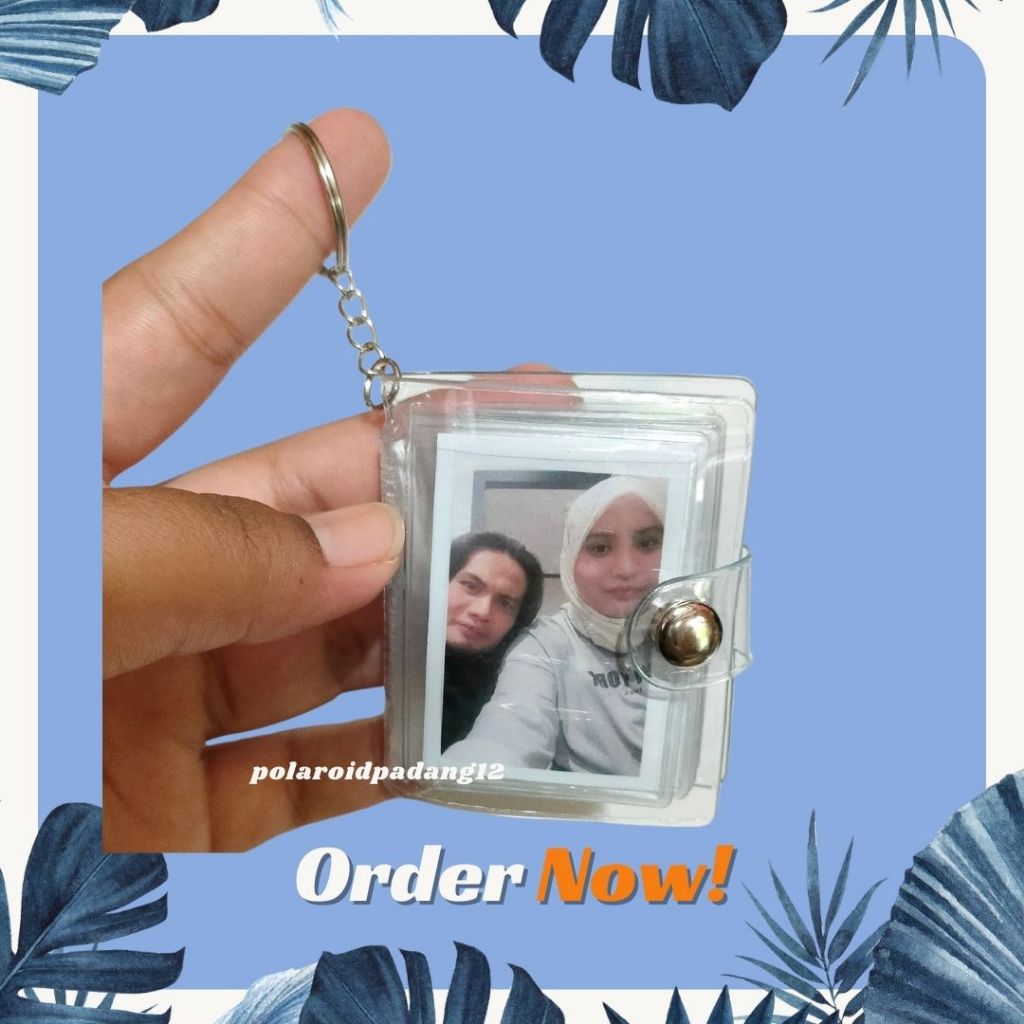 PP12-01 ALBUM FOTO MINI+FOTO | ALBUM MINI GANTUNGAN KUNCI