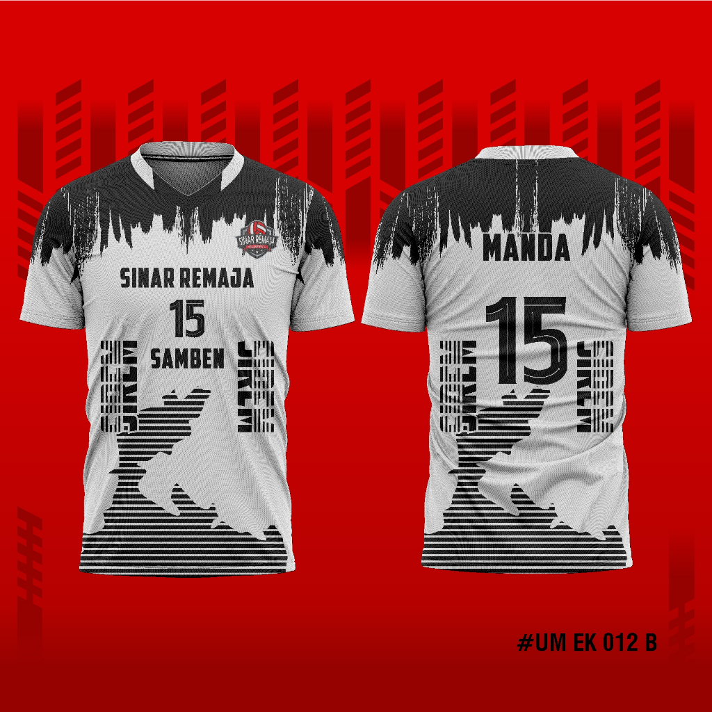 Jersey Futsal Full Printing | Jersey Bola Full Printing | Jersey Atasan Futsal Bebas Custom