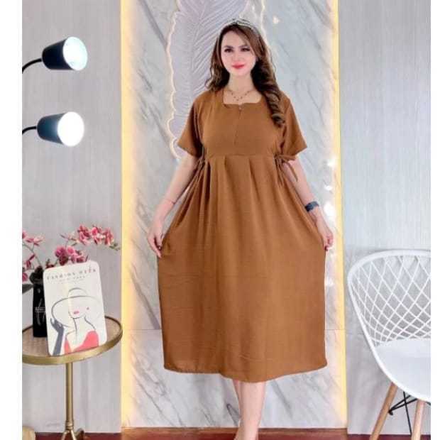 Daster Crinkle Airflow Polos