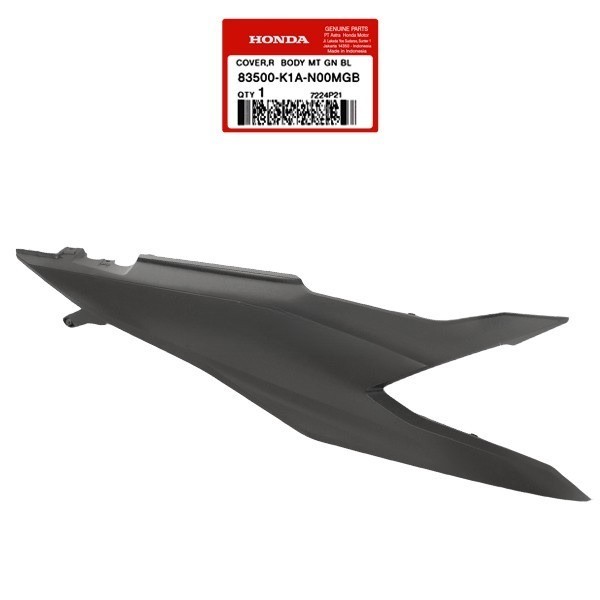 Cover Body Kanan Hitam Doff – BeAT K1A - 83500K1AN00MGB