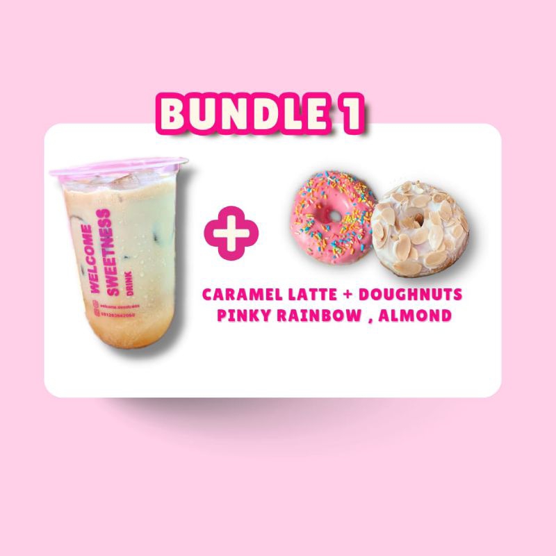

Bundle 1 Doughnuts dan Minuman