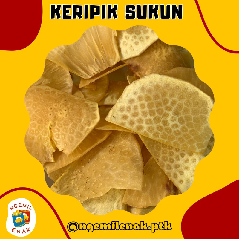 

KERIPIK SUKUN PREMIUM 1000GRAM / KERIPIK SUKUN 1kg