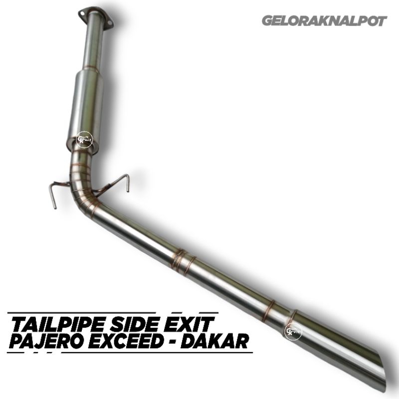 Tailpipe Side Exit Pajero Exceed Pajero Dakar Old