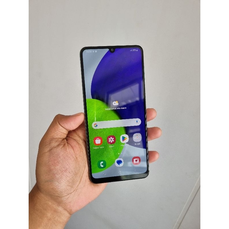 Handphone Hp Samsung Galaxy A22 6/128 Second Seken Bekas Murah
