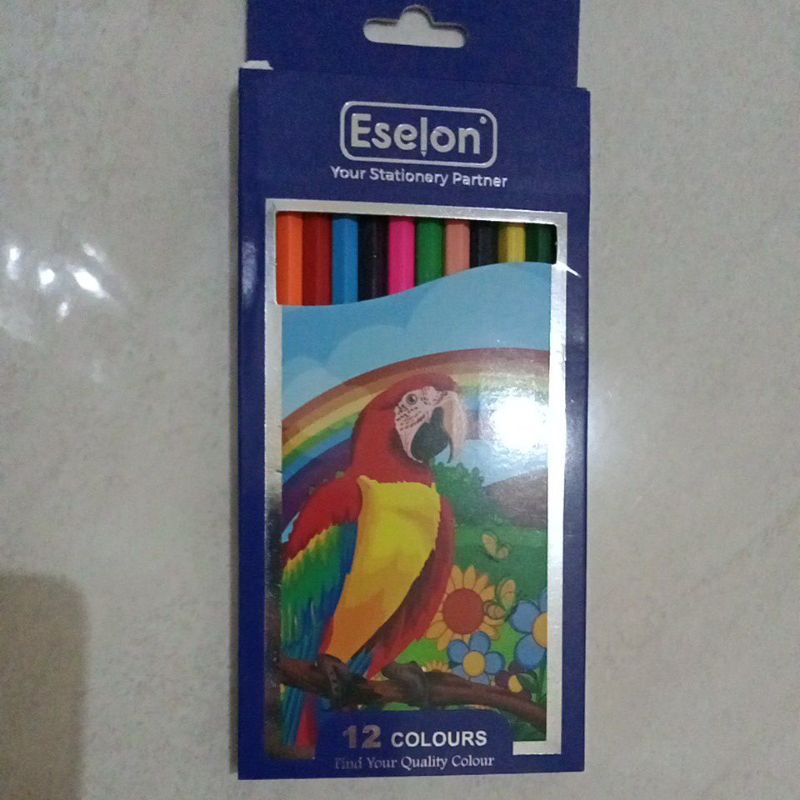 

12 pcs Pensil Warna Eselon