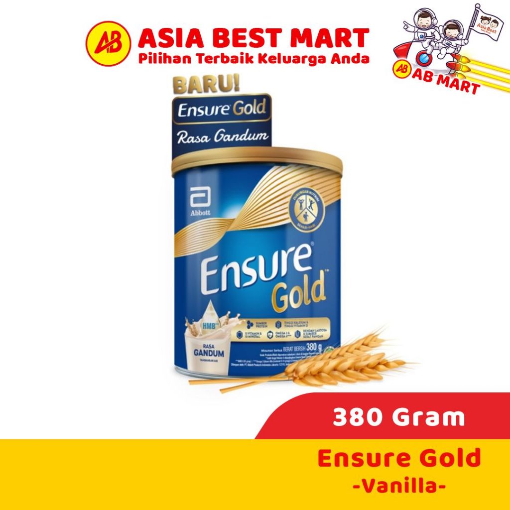 

Ensure Gold Vanila 380 Gr Nutrisi Dewasa Rendah Kalori