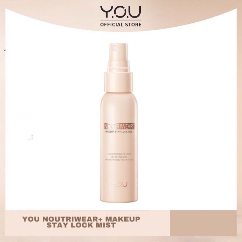 YOU Noutriwear + Make up stay lockmist