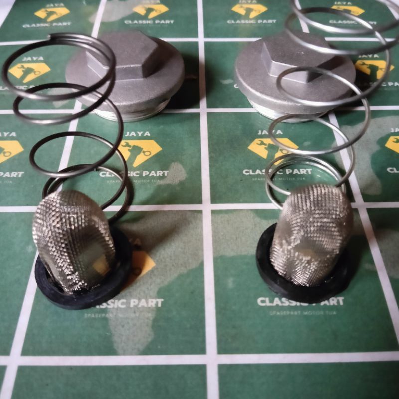 TUTUP TAP OLI SET PER VIR FILTER OLI CB GL MP TIGER ORIGINAL VIAR