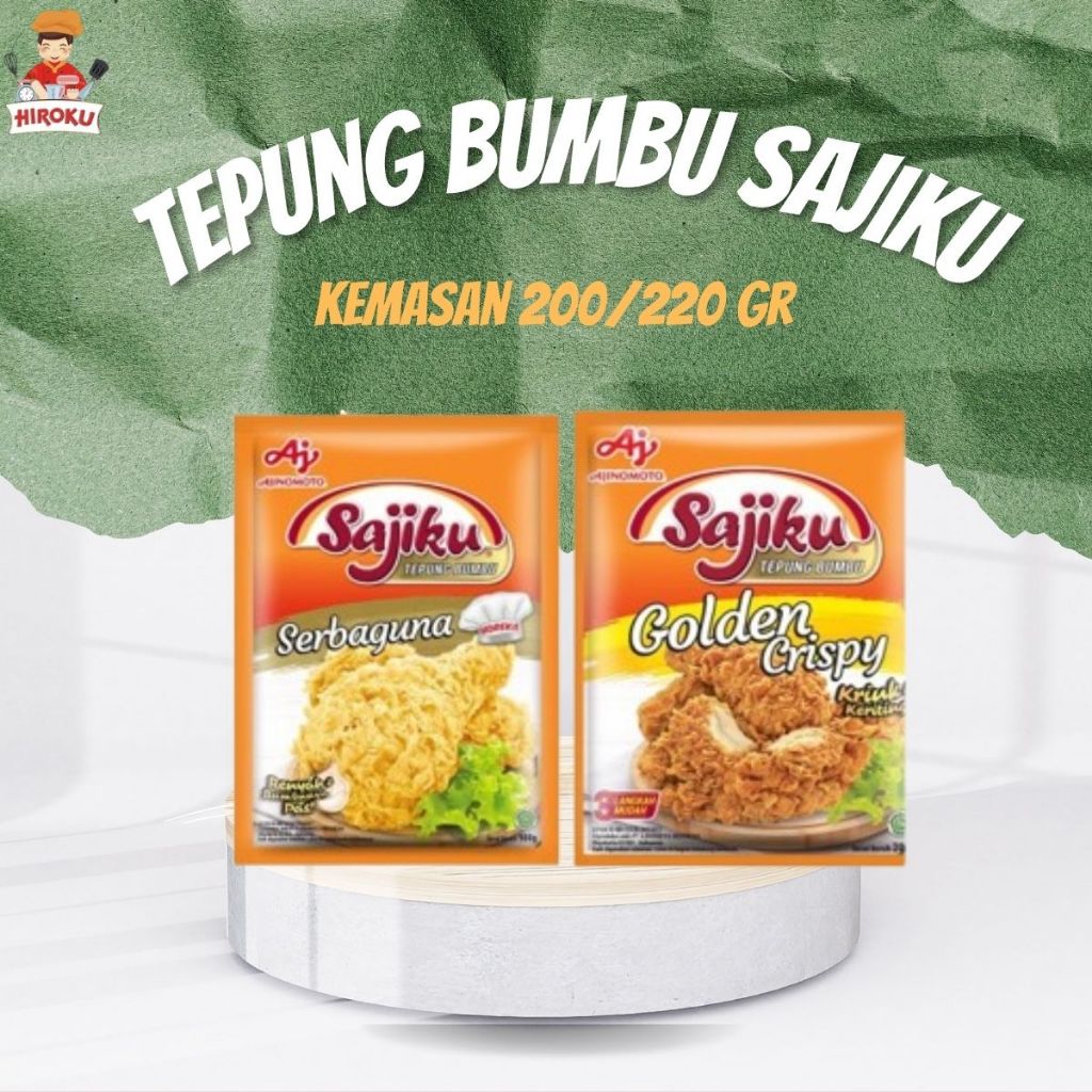 

Tepung Bumbu Sajiku Kemasan 200/220 gram
