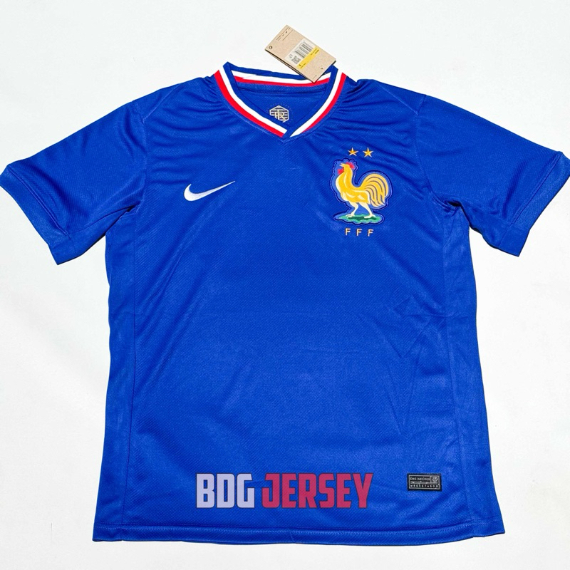 JERSEY PRANCIS FRANCE HOME OFFICIAL 2024 GRADE ORI TOP
