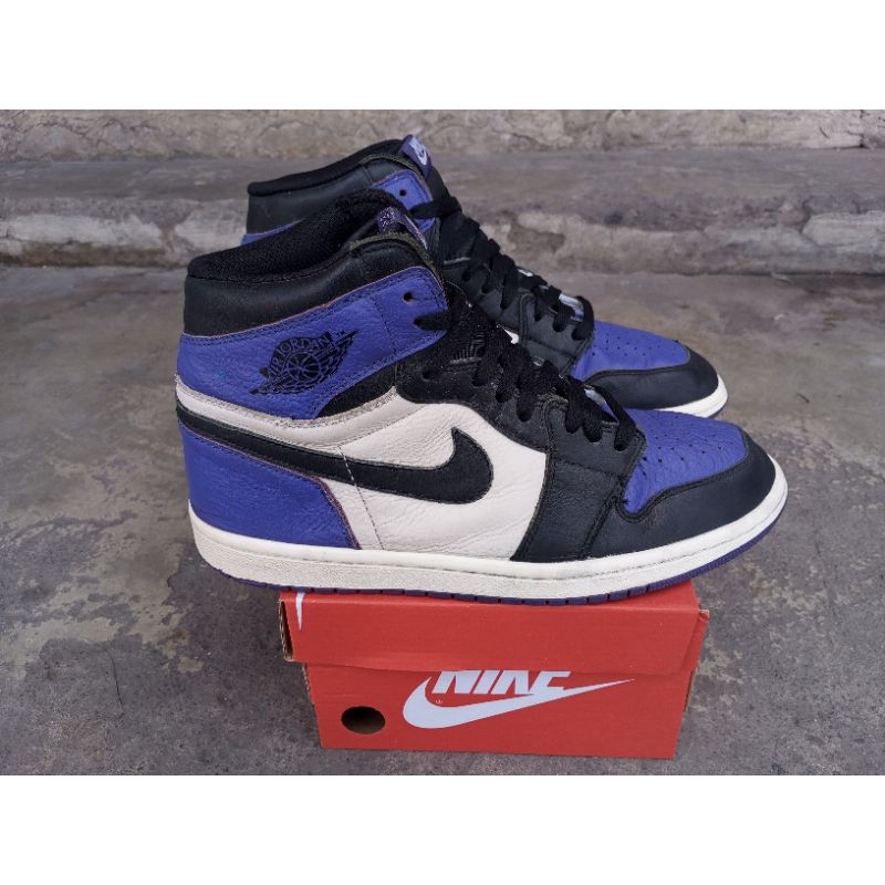 1539.Nike Air Jordan 1 High OG Court Purple Size 44