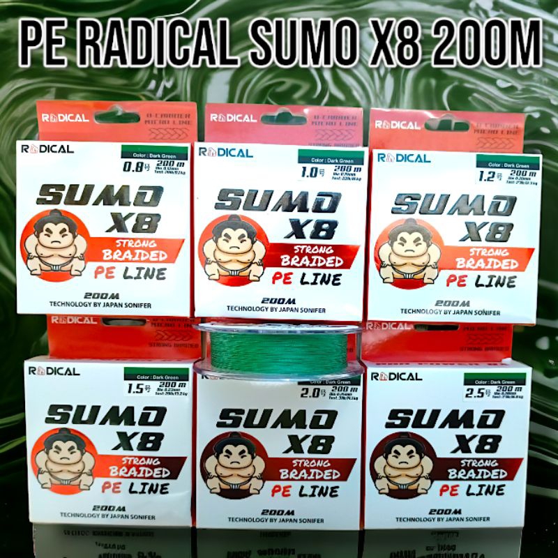 SENAR PE RADICAL SUMO X8