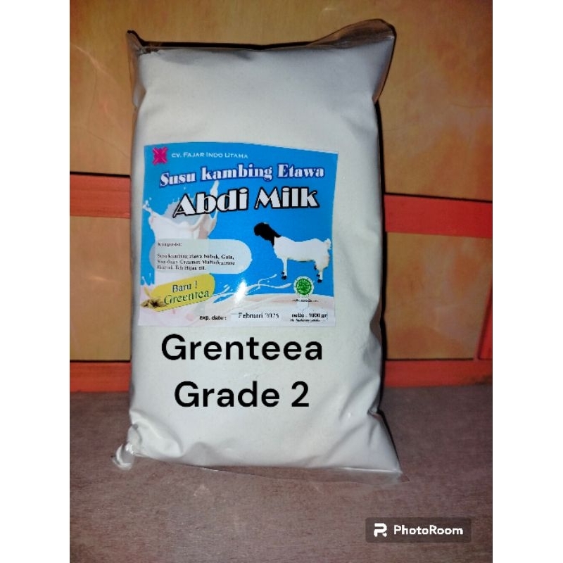 

SUSU kambing Etawa bubuk 1kg Grade 2 ,Grenteea, grade2,Avocado grade 2,Vanilla grade 2