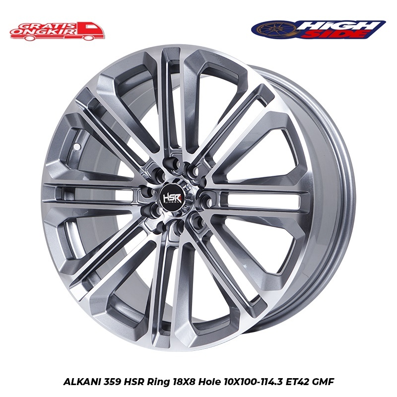 Velg Toyota Avanza Veloz New Ring 18 Hsr Alkani