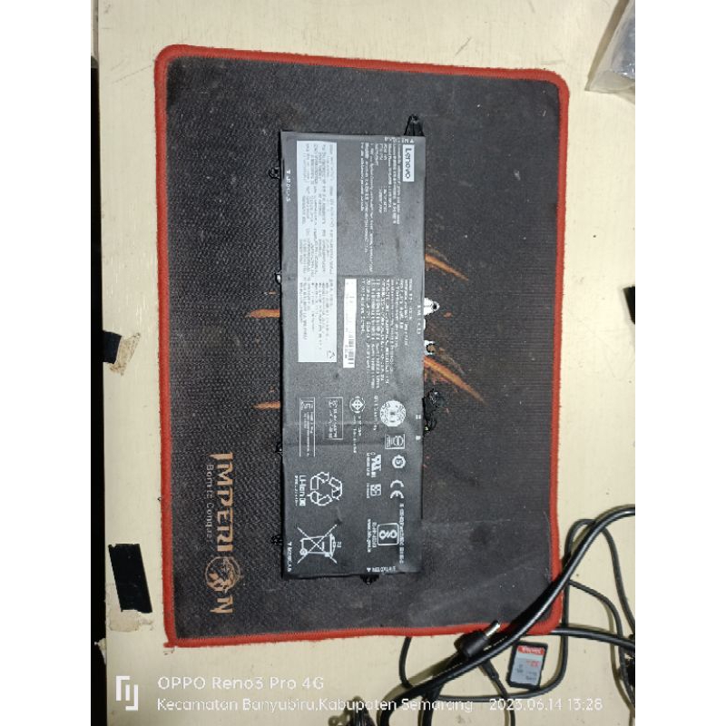 Baterai Lenovo Thinkpad T490S T495S T14S L18C3PD1 L18M3PD1 L18L3PD1