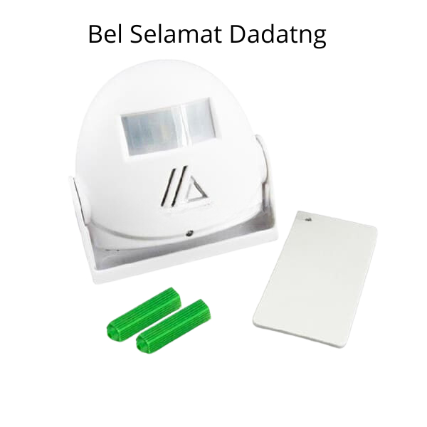 Bel Selamat Datang Bel Pintu Otomatis Dilengkapi Sensor Gerak