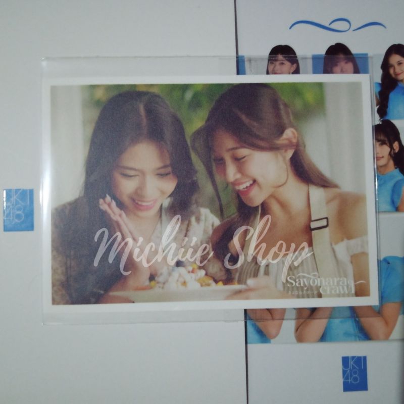 Postcard Sayonara Crawl Shani & Kathrina JKT48 | Postcard Kathrina & Gracia Sayonara Crawl Official