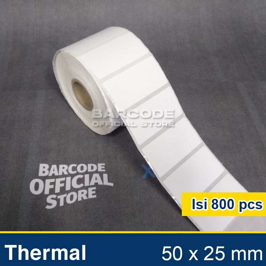 

Dijamin Ori Label Thermal 5x25mm 5x25 5 x 25 mm 1 LINE Kertas Sticker Receipt Printer Barcode Xpinter