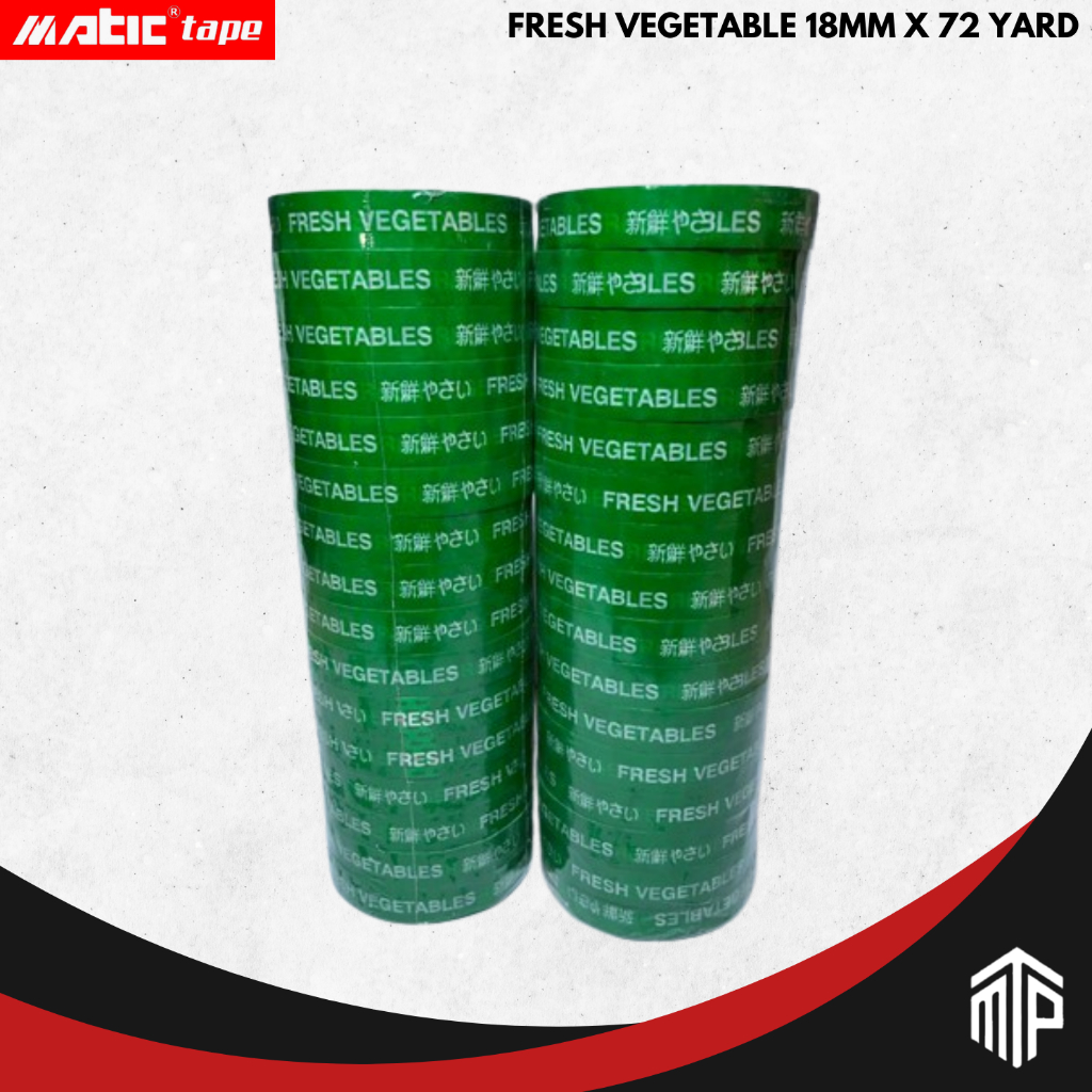 

ISOLASI FRESH VEGETABLE 18MM X 72 YARD (ISI 16 PCS)