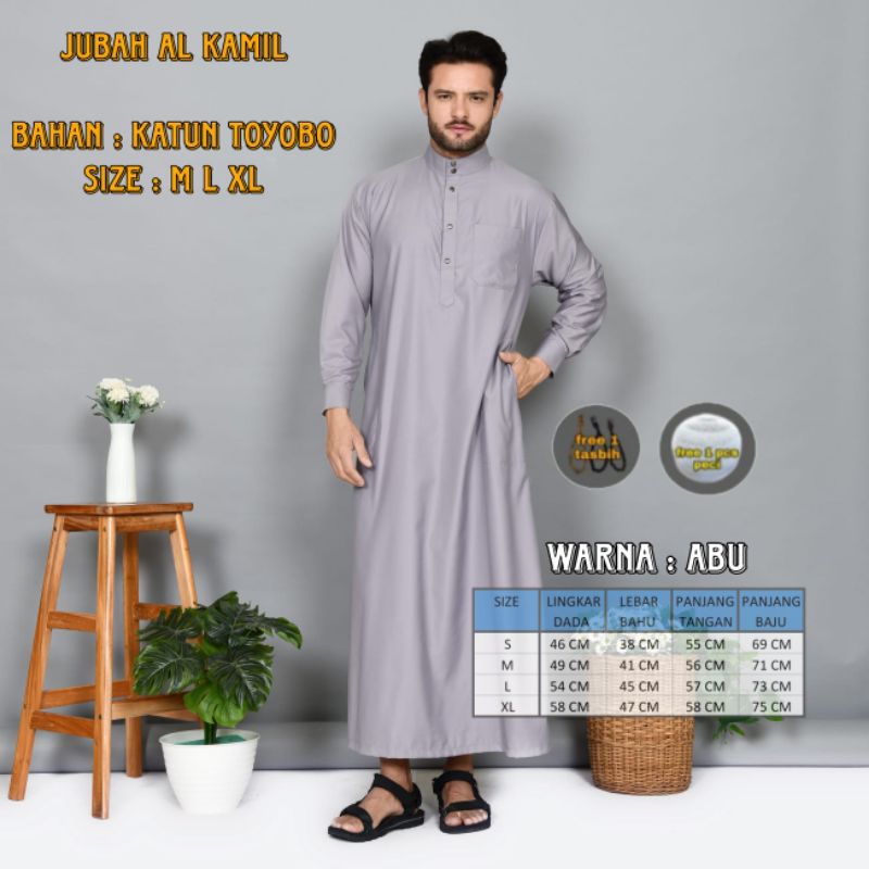 Jubah pakistan pria toyobo-Jubah arab-Jubah gamis terbaru