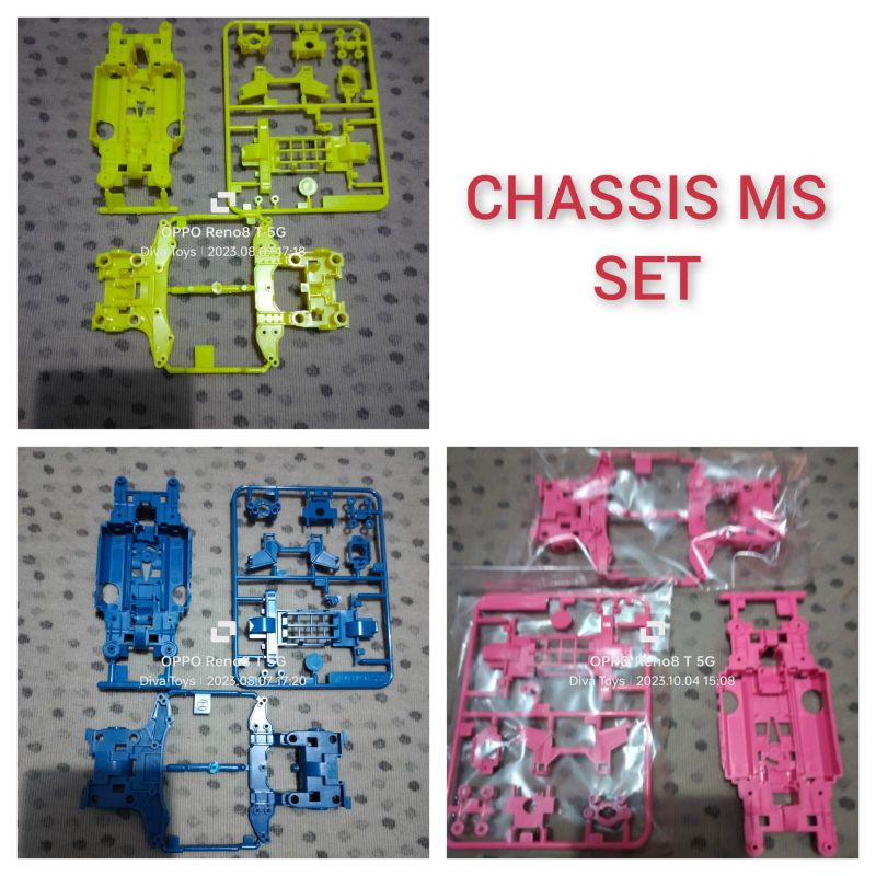 Chassis MS Set Tamiya Chassis Pro MSL + Gearbox + NT  ( ada pilihan Varian chassis MS nya ya )