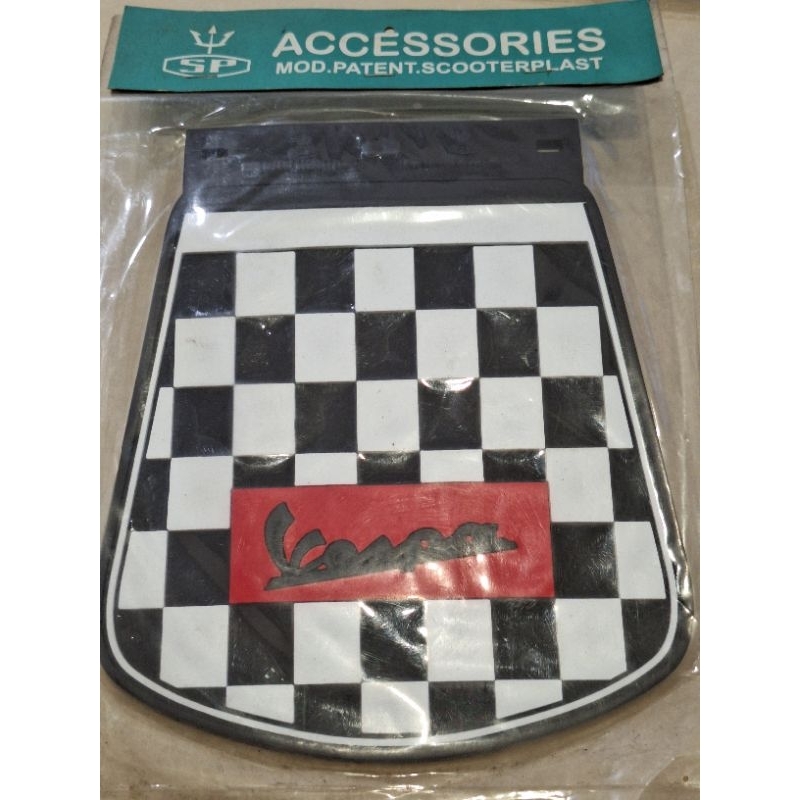 Kepet Mudflap Logo Vespa Super Sprint Vbb Pts 9