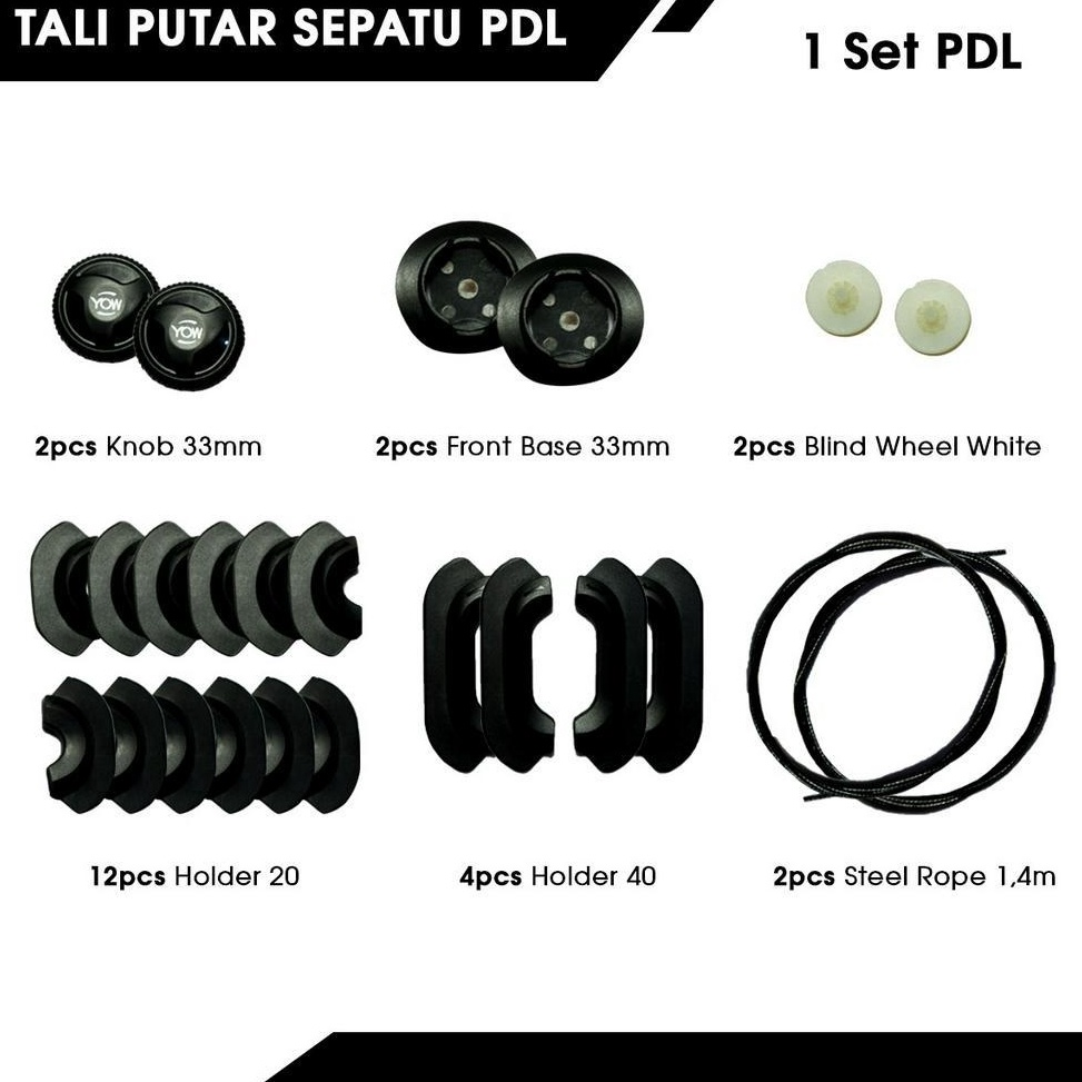 VIRAL  Tali Putar Lacing System  Lacing System untuk Sepatu PDL PDH Olahraga
