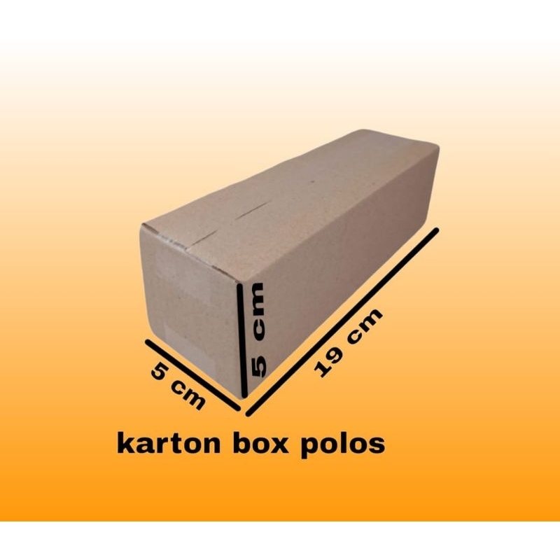 

kardus kecil uk 19x5x5 kardus polos kardus mini