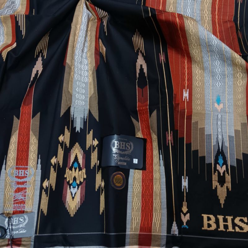 SARUNG BHS SIGNATURE SILVER S77 SGC 3 HITAM