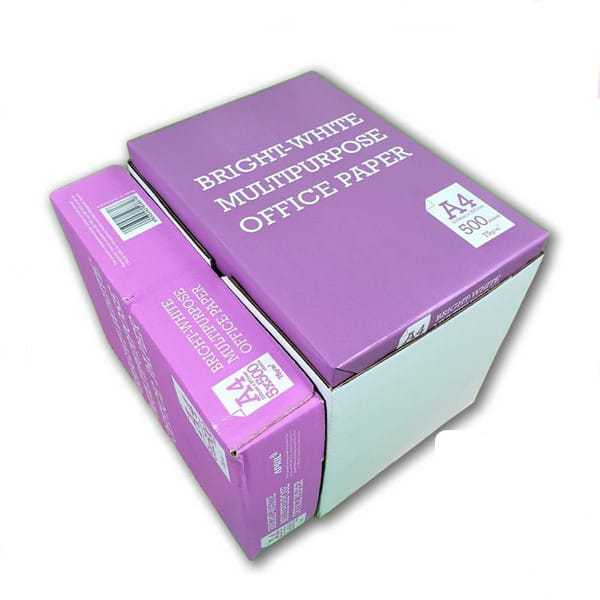 

Kertas HVS BRIGHT-WHITE MULTIPURPOSE OFFICE PAPER/BMO (A4/F4)