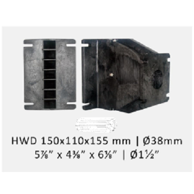 Horn line array corong tweeter driver plastik 110x150 wnur