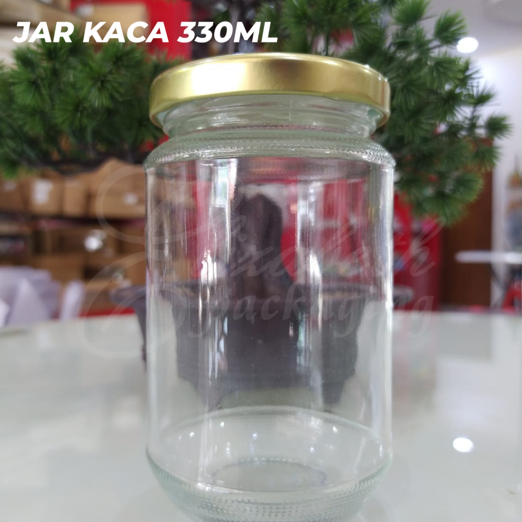 Botol Jar Kaca 330ml