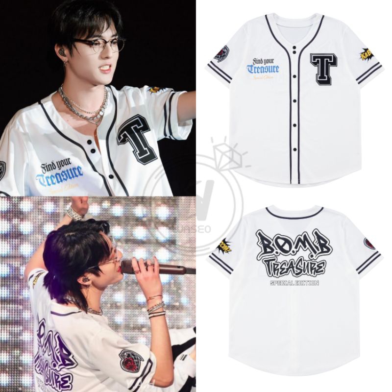 JERSEY BASEBALL TREASURE REBOOT TOUR | Baju Baseball Kpop Treasure Unofficial