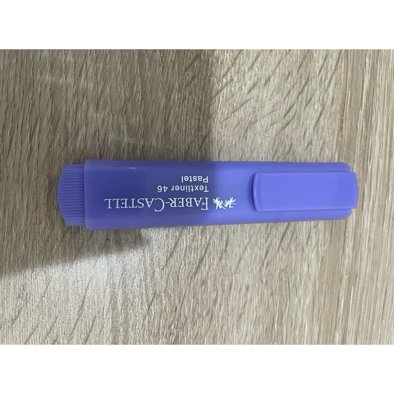 

NEW BUKAN PRELOVED faber castell textliner stabilo ungu highlighter purple alat tulis sekolah anak