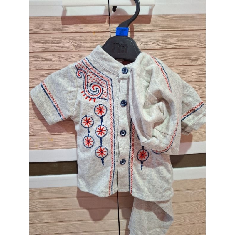 Setelan Koko Hipofant Usia 6-9 bulan