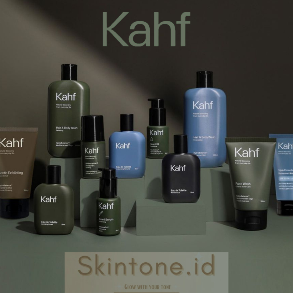 KAHF EDT Eau De Toilette Face Wash Sunscreen Moisturizer Body Wash Face Scrub Face Serum Beard Serum