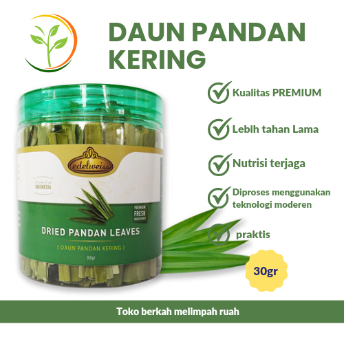 

Daun Pandan Kering (Pandanus Dried Leaf) 30gr