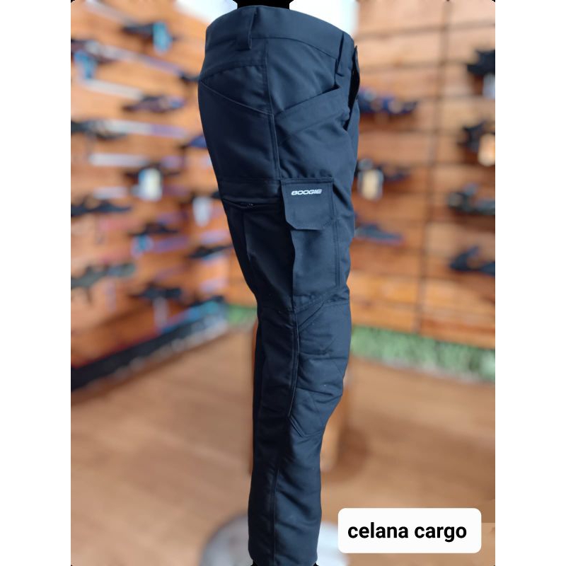 BOOGIE Celana Cargo Tactical Panjang Pants Pria Wanita Distro Premium