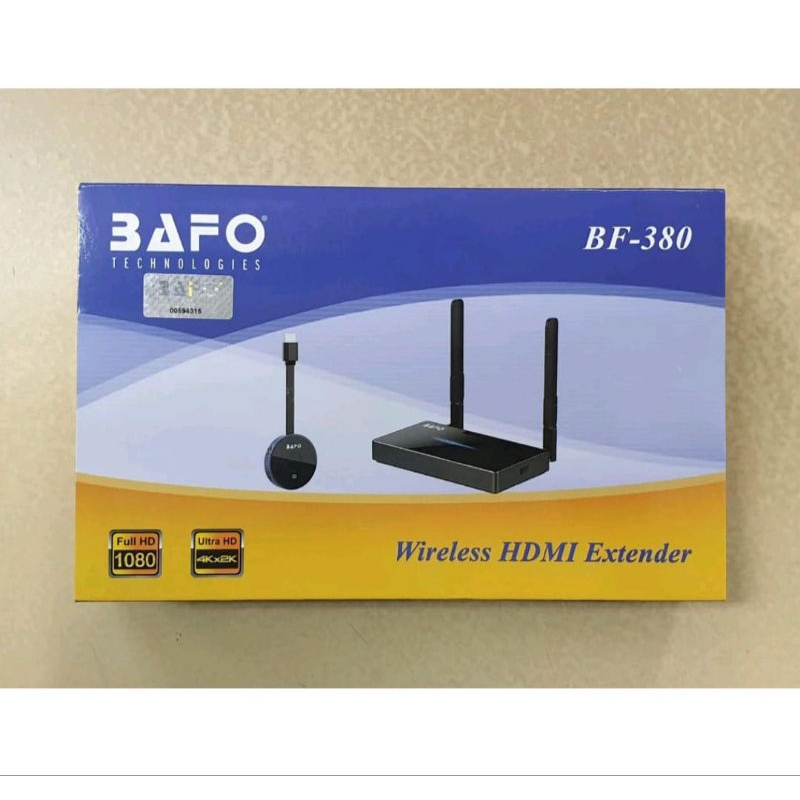 BAFO BF380 HDMI Wireless Presentation 4K Transmitter Receiver 50meter Wireless Hdmi Extender