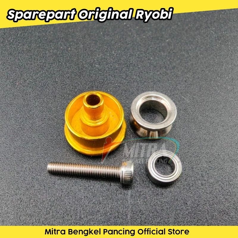 Set line Roller Ryobi Body Metal 1000 - 5000 Zauber Vertigo dan Applause sparepart jalur benang reel