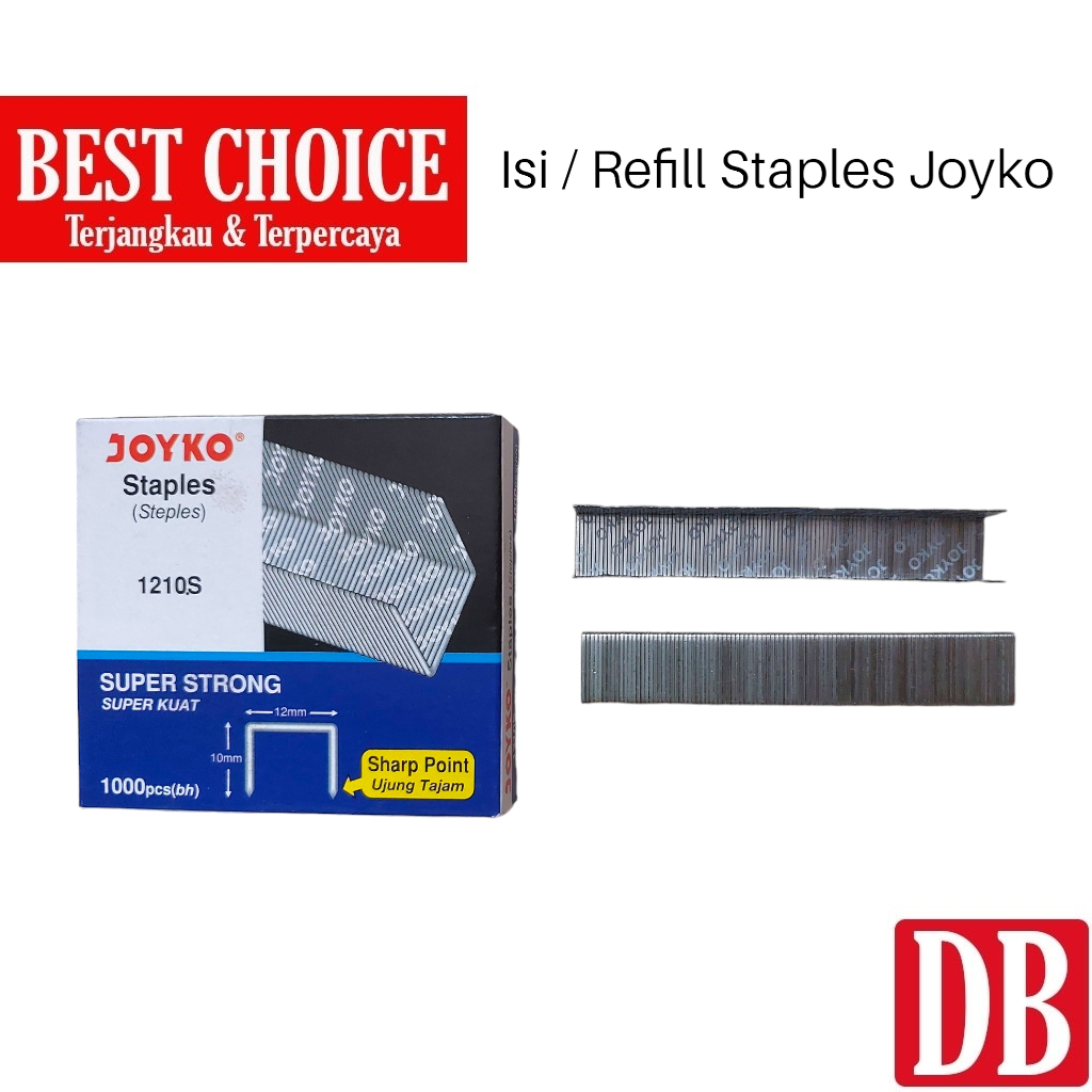 

Refill / Isi Staples Tembak / Gun Tacker Joyko 1210S (1pcs)