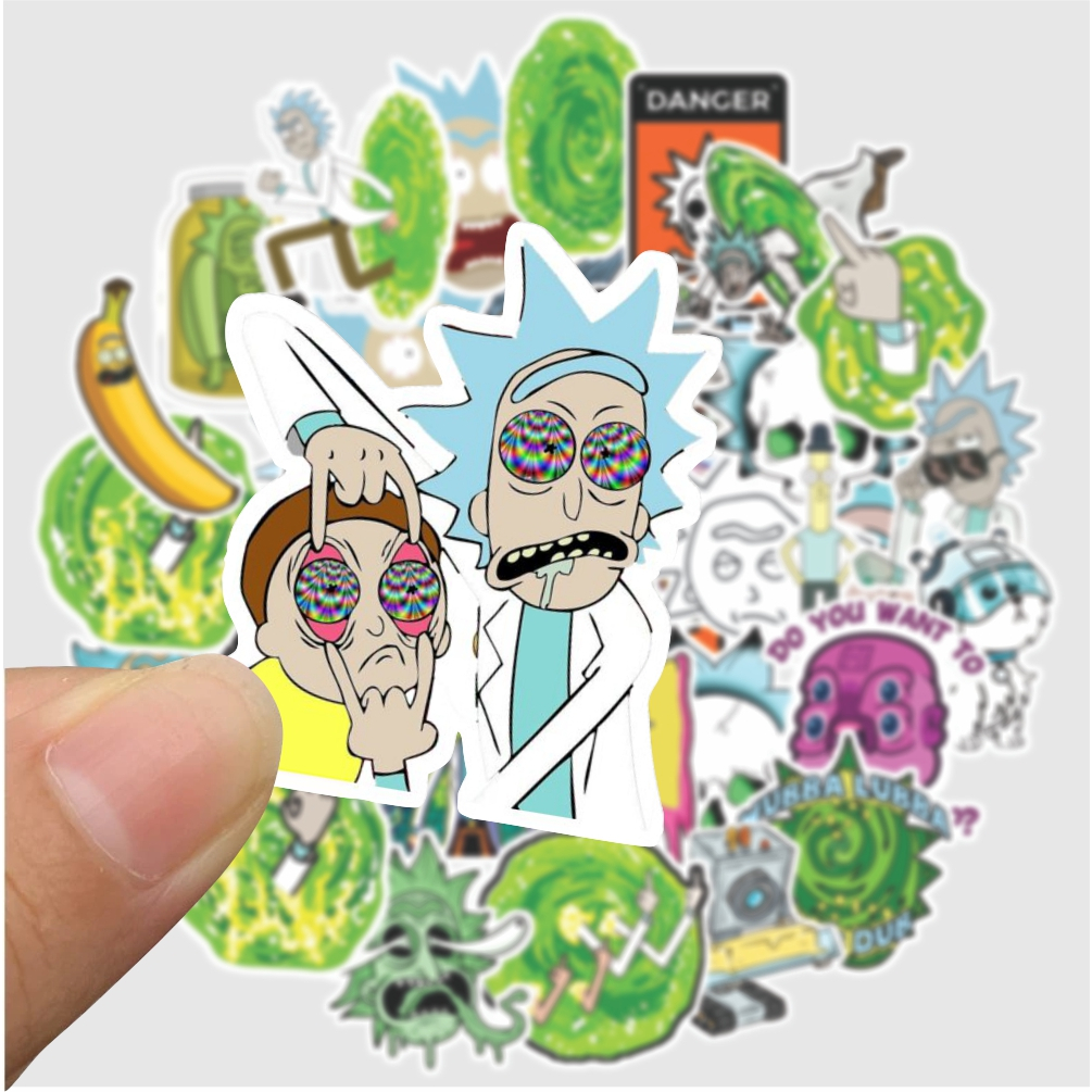 

Sticker Tempel "Sticker Pack Rick & Morthy 40pcs
