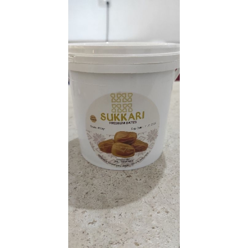 Kurma Sukari Ember 850 gram